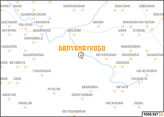 map of Danya May Kogo