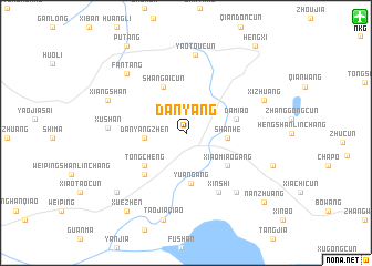 map of Danyang