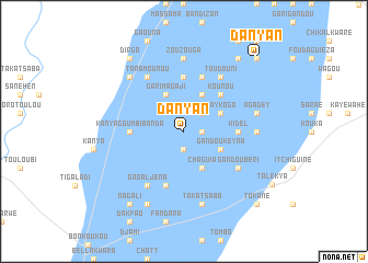 map of Danyan