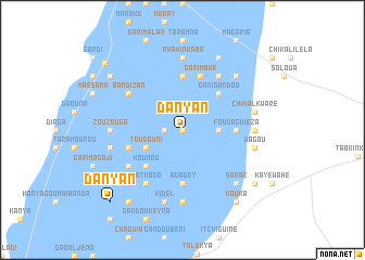 map of Danyan