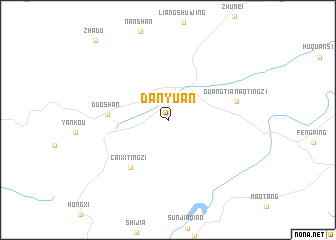 map of Danyuan