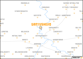 map of Danyushevo