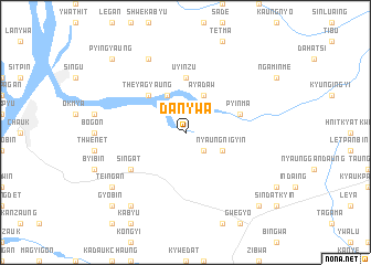 map of Danywa