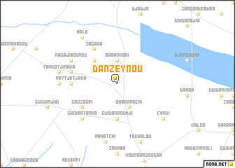 map of Dan Zeynou