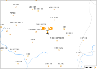 map of Danzhi