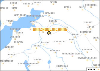 map of Danzhoulinchang