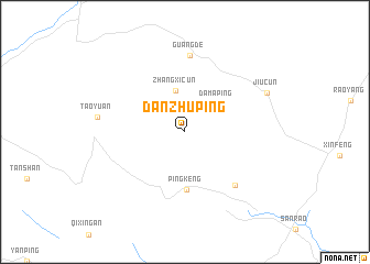 map of Danzhuping