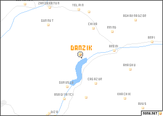 map of Danzik