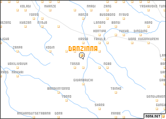 map of Danzinna