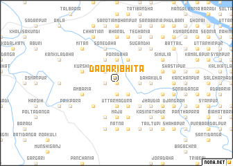 map of Dāoāribhita