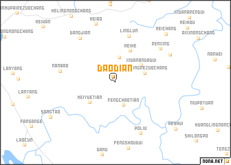 map of Daodian