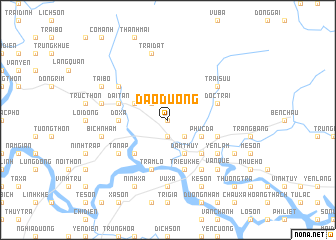 map of Dao Dương