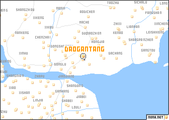 map of Daogantang