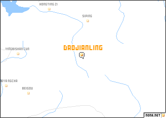 map of Daojianling