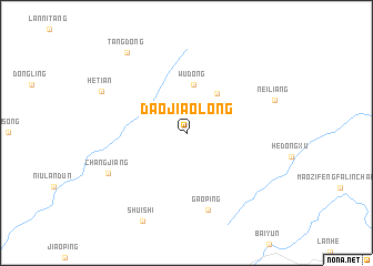 map of Daojiaolong