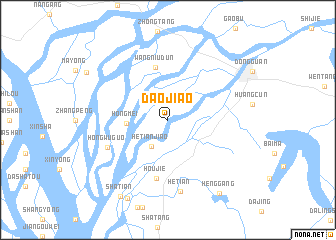map of Daojiao