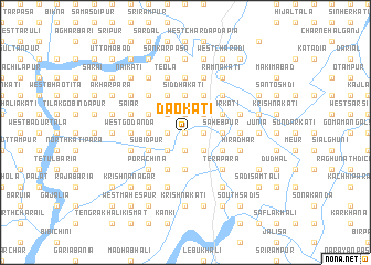 map of Dāokāti