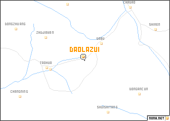 map of Daolazui