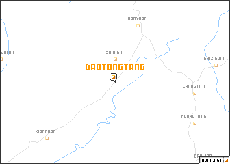 map of Daotongtang