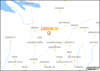 map of Daoualki