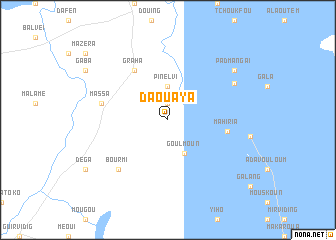 map of Daouaya