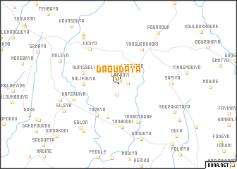 map of Daoudaya