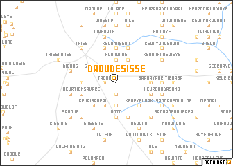 map of Daoudé Sisse