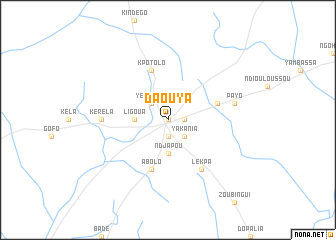 map of Daouya