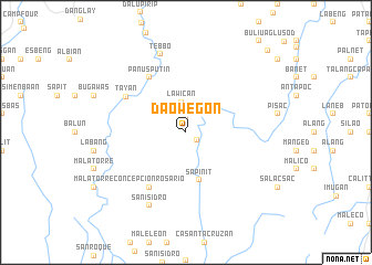 map of Daowegon