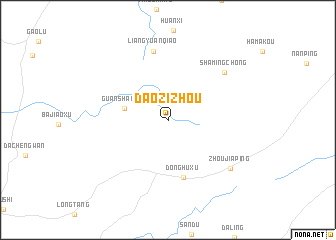 map of Daozizhou