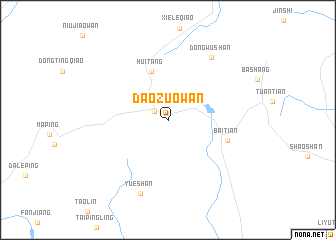map of Daozuowan
