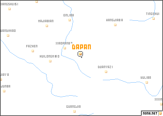 map of Dapan