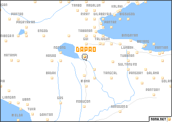 map of Dapao