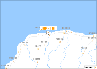 map of Dapatan