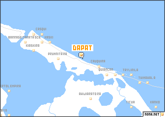 map of Dapat