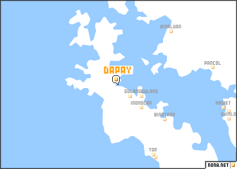 map of Dapay