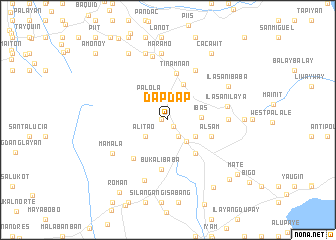 map of Dapdap