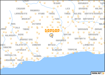 map of Dapdap