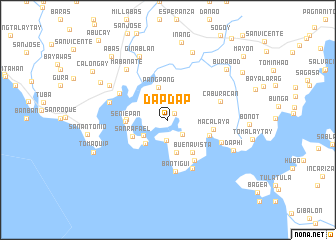 map of Dapdap