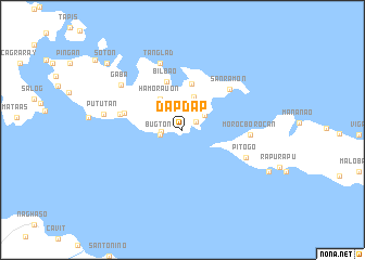 map of Dapdap