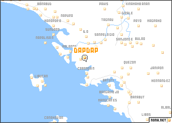 map of Dapdap