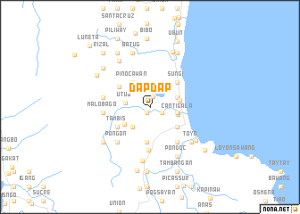 map of Dapdap