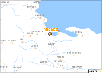 map of Dapdap