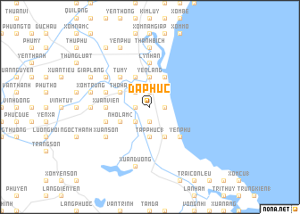 map of Ða Phúc