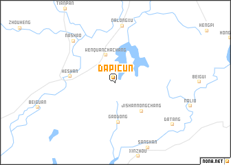 map of Dapicun