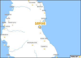 map of Dapihe