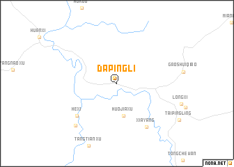 map of Dapingli