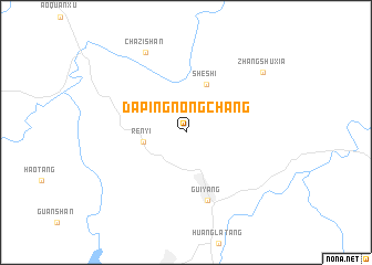 map of Dapingnongchang