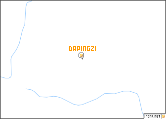 map of Dapingzi