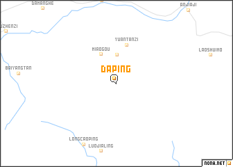 map of Daping